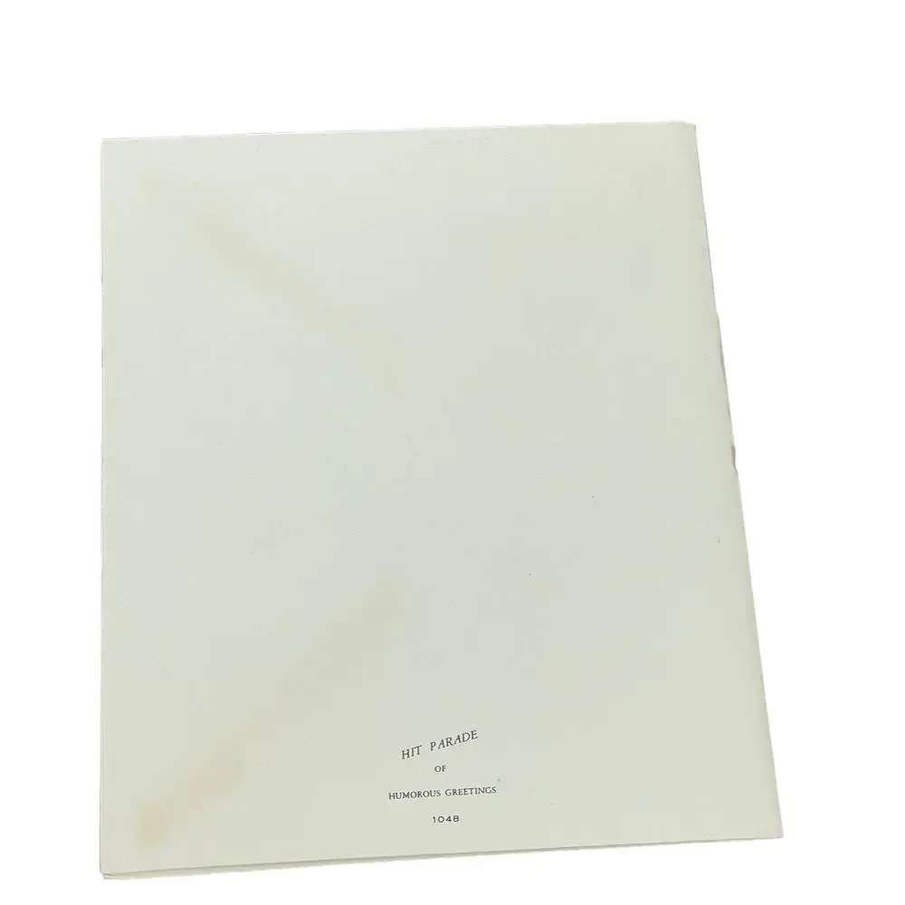 Vintage Pop Up Card Hit Parade Unused Greeting Card Get Well Illness Ephemera